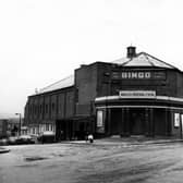 The Crescent Social Club, formerly the Crescent Cinema, at the junction of Dewsbury Road and Parkside Lane in May 1979. The building opened as a cinema on 1st August 1921 and closed on July 6, 1968.