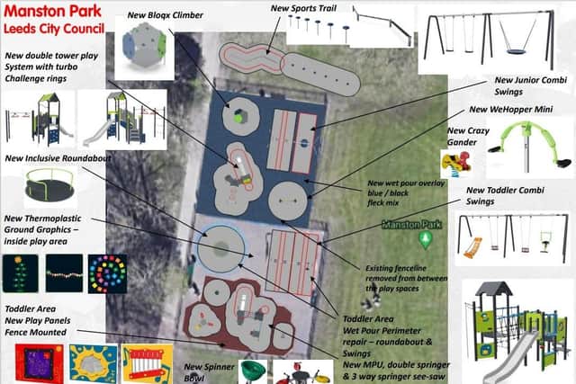 Manston Park in Cross Gates plans