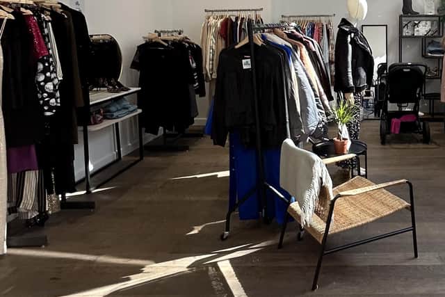 The bargains in store, many new with tags, include designs from Aligne, Scamp & Dude, Varley, Hush and more.