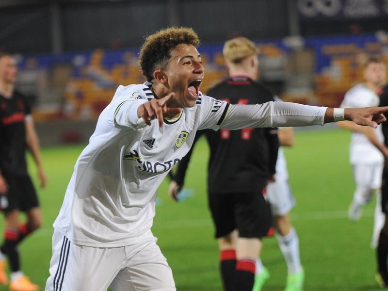 Mateo scoops his second YEP award of the season, named U21s' Ironman after featuring more often than any other player for the youngsters this season. An impressive feat given the demanding role he's been asked to undertake, leading the line solo, initiating the press. (Pic: Steve Riding)
