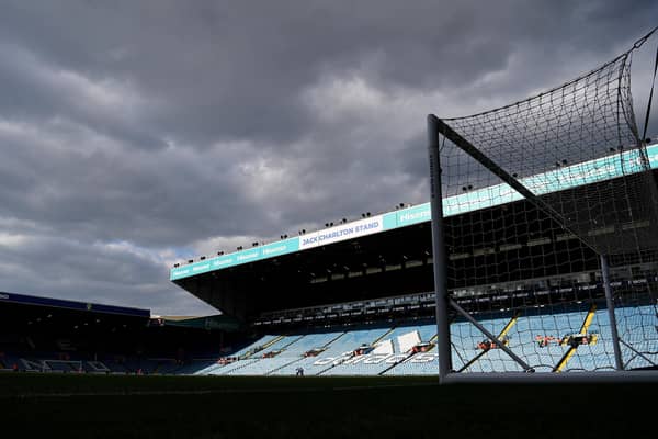 LEEDS, ENGLAND - APRIL 25: General view inside the stadium prior to the Premier League match between Leeds United and Leicester City at Elland Road on April 25, 2023 in Leeds, England. (Photo by Michael Regan/Getty Images)