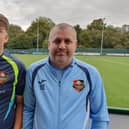 Ben Edwards, from Hemsworth, started the Yorkshire Elite Football Club last October after his son Tom's injury while playing junior football.