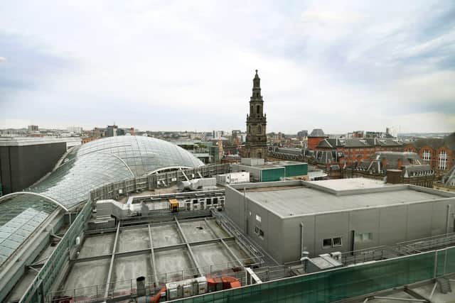 One reader saw a ghost in a purple ball gown in the Trinity Centre.