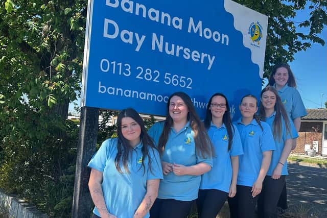 Banana Moon Day Nursery Rothwell, Early Years Team.