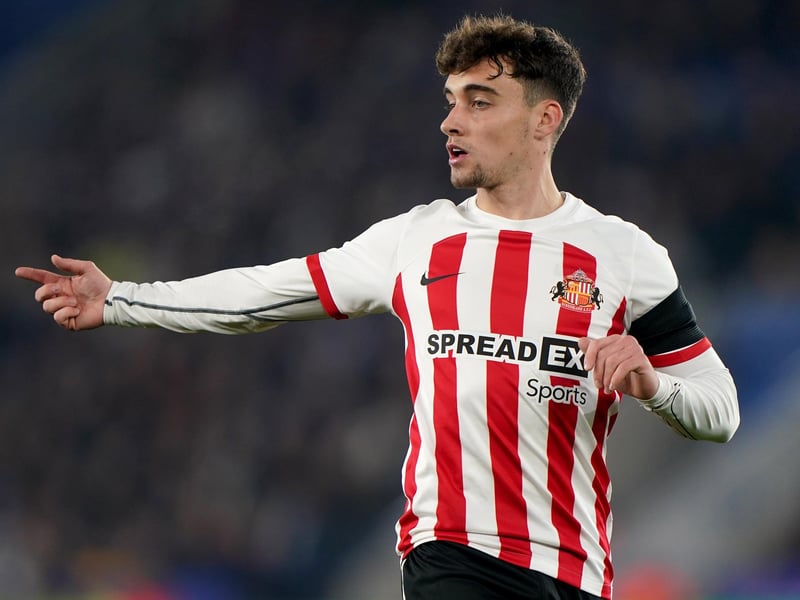 Sunderland's former Whites youngster Huggins remains on the comeback trail from knee surgery, required after a significant injury as he fell awkwardly in the 3-0 defeat at home to Coventry City of December 2023.