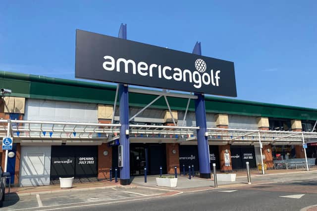 American Golf is opening a new megastore at Crown Point.