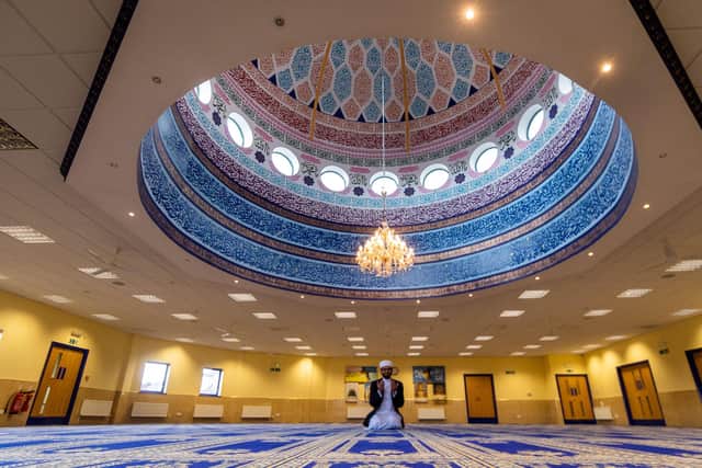 Imam Qari Asim at Makkah Mosque in Leeds.