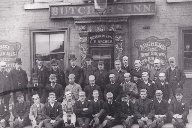 The Butchers Inn on Elland Road. Year unknown.