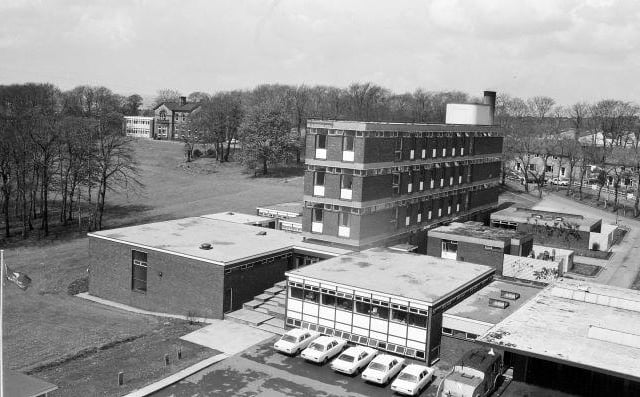 Fire service headquarters at Birkenshaw pictured in the 1960s.