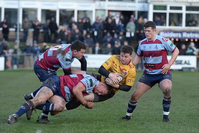 CHASING PACK: Rotherham Titans are ensuring that Leeds Tykes don't lose focus in National League Two. Picture: Kerrie Beddows