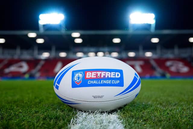 Details have been announced for next month's Challenge Cup quarter-finals. Picture by Olly Hassell/SWpix.com.