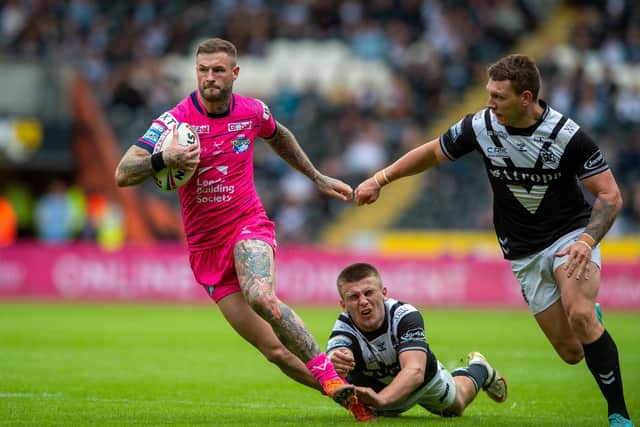 Zak Hardaker is set to make his 250th Super League appearance. Picture by Bruce Rollinson.