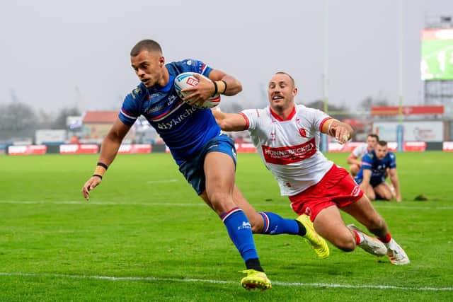 Corey Hall is set for a return to Wakefield Trinity's 17 at York Knights tonight. Picture by Allan McKenzie/SWpix.com.