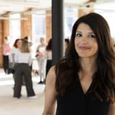 Coronation Street star and Smart Works ambassador Natalie Anderson at the proposed new centre in Leeds. “I know myself If I don't feel right I don't give my best performance and the Smart Works service helps women unlock their true potential," she says.