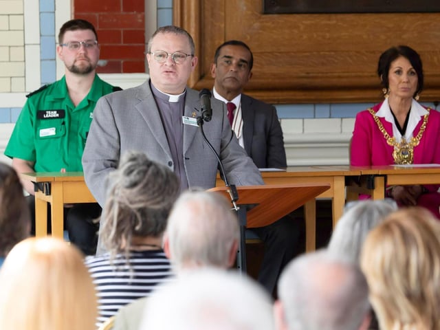 Father Darren Percival, Chaplain of St John, South and West Yorkshire,