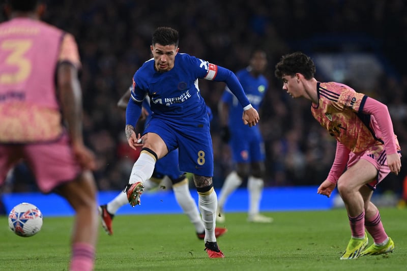 5 - Better going forward than he was in his own half. A few too many errant touches or passes. Chelsea passed it around him too easily for the first.