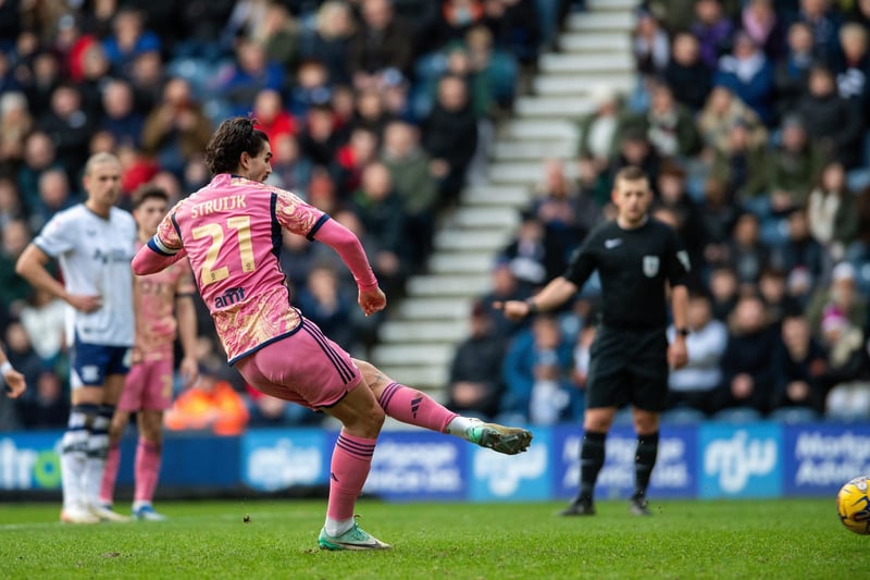 The stand-in skipper stepped up to the plate when it mattered at Deepdale and will remain in the side. Goals in back-to-back games now. Five for the season in total.