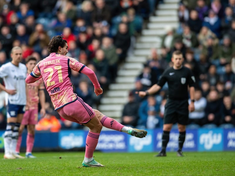 The stand-in skipper stepped up to the plate when it mattered at Deepdale and will remain in the side. Goals in back-to-back games now. Five for the season in total.