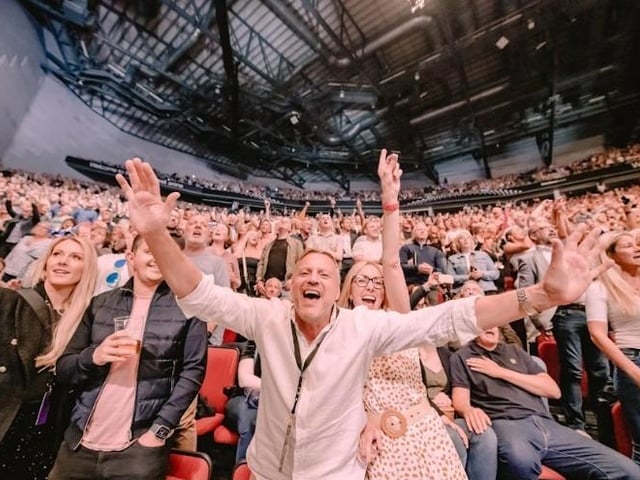 The evening started with Bennie And The Jets before Sir Elton played through 23-songs over the course of two-and-a-half hours