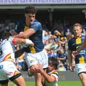 Ben Littlewood suffered a season-ending injury during leeds Rhinos' win agianst Bradford Bulls last week. Picture by Steve Riding.