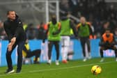 TACTICAL CHALLENGE - Leeds United boss Jesse Marsch admitted there is frustration for forwards when a team defends as much as the Whites did at Newcastle United, but tactical committment is key. Pic: Getty