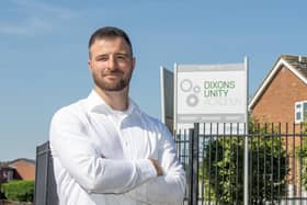 Ash Jacobs, the Principal at Dixons Unity Academy, admitted there are "risks and challenges" with AI, but said he wants to "harness its potential". Photo: Tony Johnson.