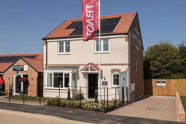 The Milford showhome at the Lovell North East Saints Green development in South Otterington.