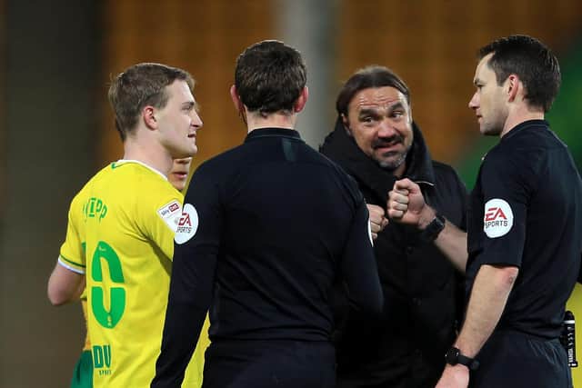Daniel Farke has a tendency to pursue young, British midfielders in the loan market, owing to his track record at Norwich City. (Photo by Stephen Pond/Getty Images)