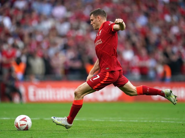 The England midfielder started his career at Leeds United and racked up 147 apps for Manchester City, before moving to Liverpool in 2015. Born in Wortley, he was later educated at Horsforth School. Milner was appointed MBE in the 2022 Birthday Honours.