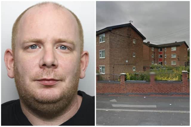 Drug courier Andrew Bennett was forensically linked to high-purity cocaine found at a flat on Peacock Close, Wakefield.