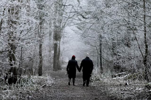 Temperatures are set to drop to as low as -4C in Leeds