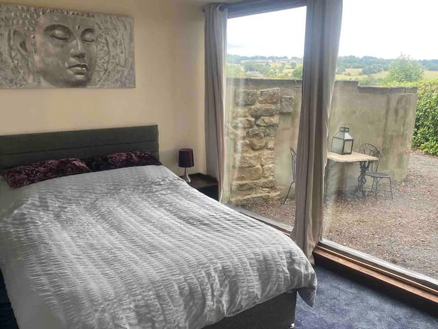 The second bedroom is a double room with an en-suite.