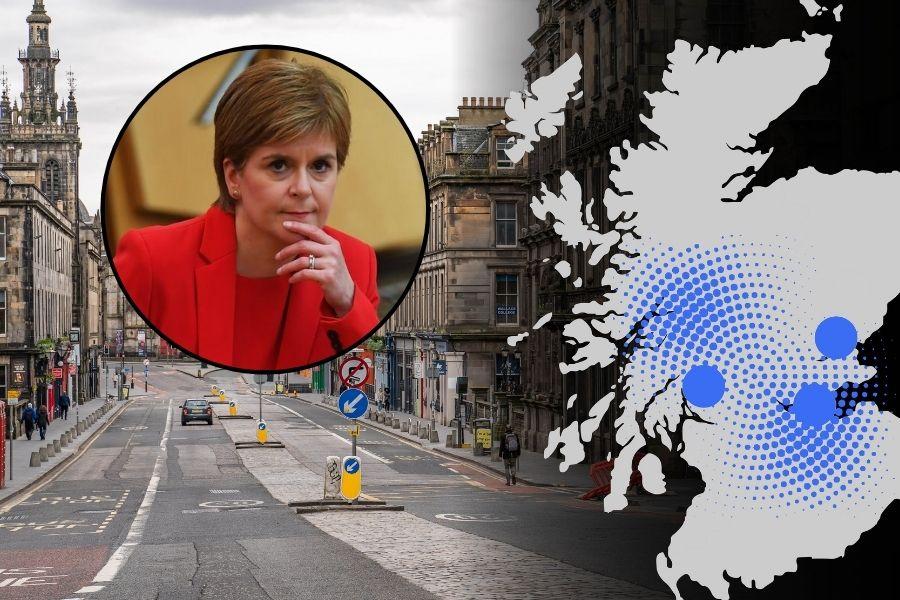 Here are the 12 areas in Scotland with the highest coronavirus rates ahead of the introduction of vaccine passports later this week.