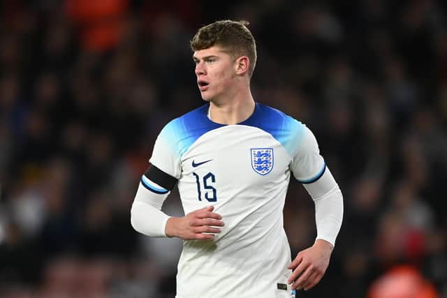 RETURN: Of Leeds United's Charlie Cresswell, above, with 75 minutes for England's under-21s. Photo by Gareth Copley/Getty Images.
