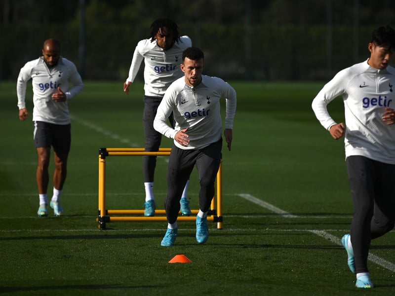 ENFIELD, ENGLAND - OCTOBER 31: Ivan Perisic of Tottenham Hotspur during a Tottenham Hotspur Training Session at Tottenham Hotspur Training Centre on October 31, 2022 in Enfield, England. (Photo by Justin Setterfield/Getty Images)