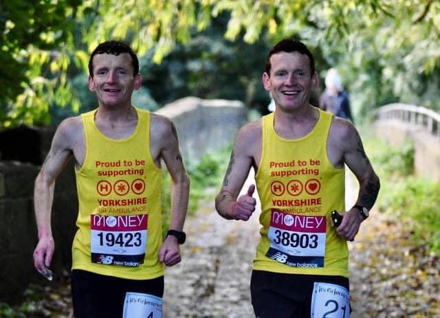 Keith Johnstone said: "We could have some fun on race days! No better running buddy than a twin running buddy."