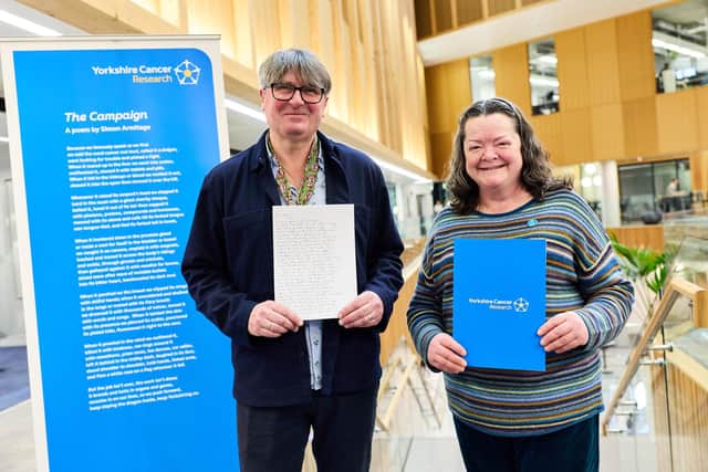 Simon Armitage and Sara Williamson