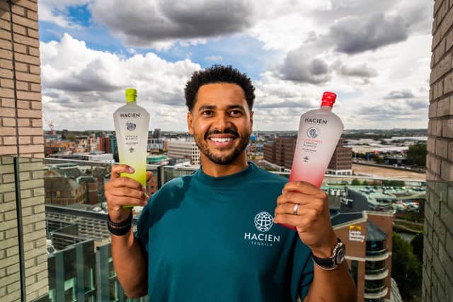 Seb Francies, of Leeds, founder of Hacien Tequila, a premium 100% agave tequila brand and stocked in Azotea, a Latin American rooftop bar and restaurant in Sovereign Street, Leeds. Picture: James Hardisty.