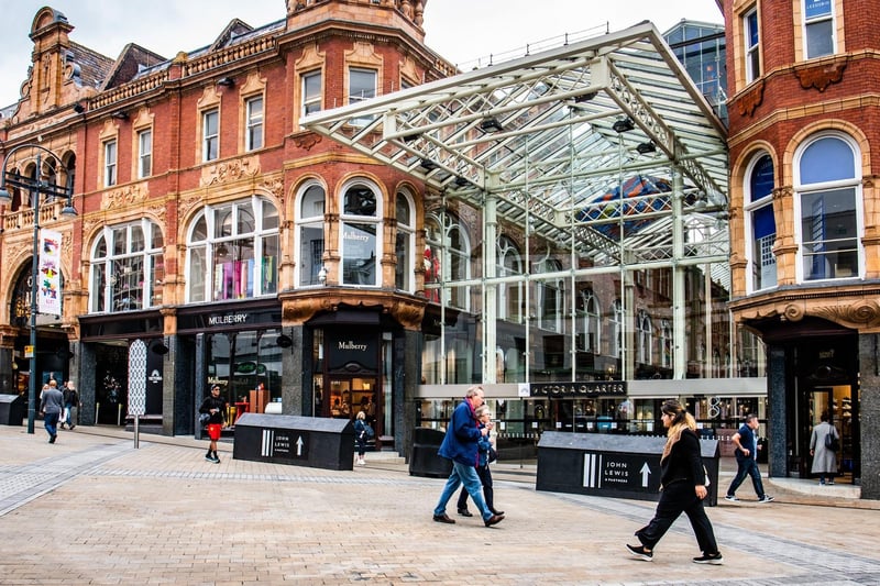 Jobs on offer at Victoria Leeds include at Harvey Nichols and Ted Baker.
