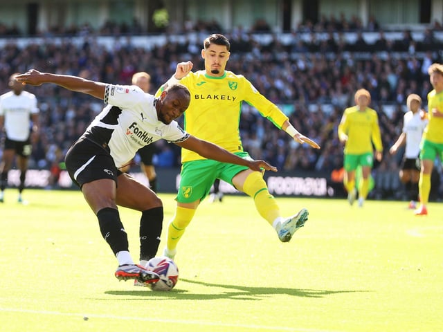 Derby's sole longer term absentee, the 26-year-old Namibia international defender damaging the posterior ligament in his knee during October's 1-1 draw at Millwall and looking at four to six months out.