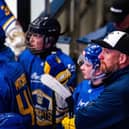 TOUGH WEEKEND: Leeds Knights 2 head coach, Davey Lawrence. Picture: Kev Bland/Knights Media.