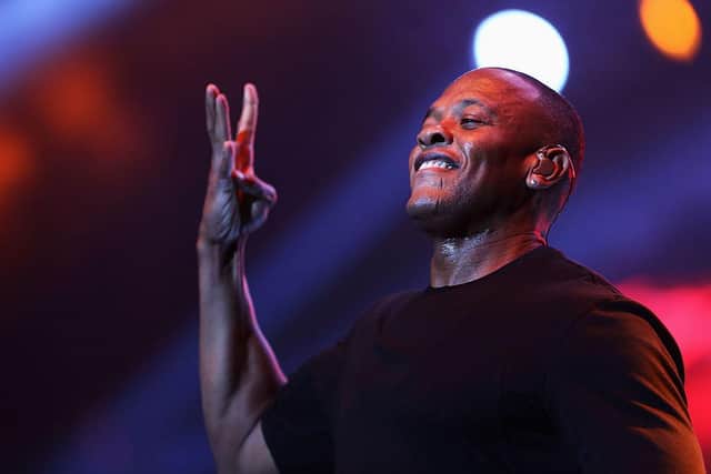 Dr. Dre performing in 2013 in Los Angeles, California (Photo: Chelsea Lauren/Getty Images for BET)