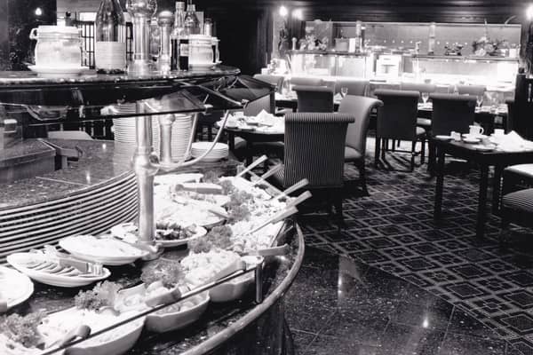 Do you remember the Brasserie at the Hilton Hotel? Pictured in November 1990.