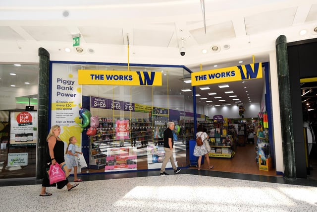 The art, craft, book and stationery retailer, The Works, officially opened its doors last summer.