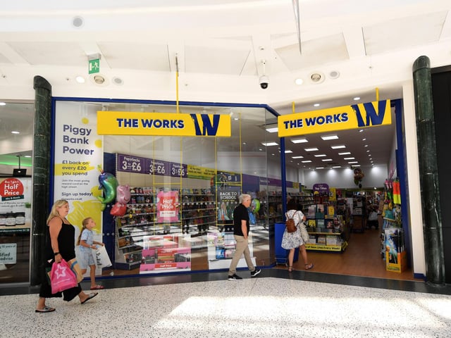 The art, craft, book and stationery retailer, The Works, officially opened its doors last summer.