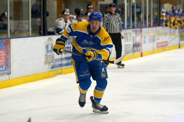 HOMEWARD-BOUND: Leeds Knights' forward Zach Brooks has had to head home to Canada for personal reasons. Picture courtesy of Oliver Portamento