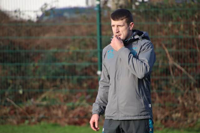 Rhinos strength and conditioning coach Charlie Venables. Picture by Phil Daly/Leeds Rhinos.