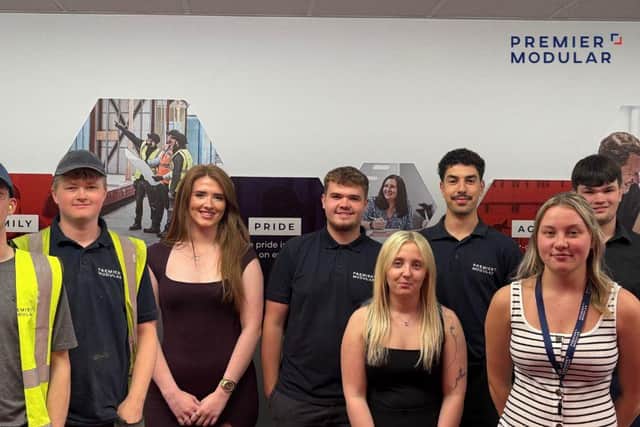 Premier Modular apprentices