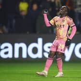 VOW: From Leeds United star Willy Gnonto, above, pictured celebrating his strike in Friday night's 2-0 victory against Championship hosts Sheffield Wednesday at Hillsborough. Photo by Ed Sykes/Getty Images.