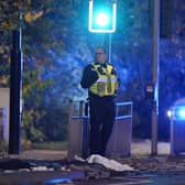 Police activity in Horsforth, Leeds, after a 15-year-old boy was taken to hospital in a critical condition after he was assaulted near a school. Photo credit: Danny Lawson/PA Wire